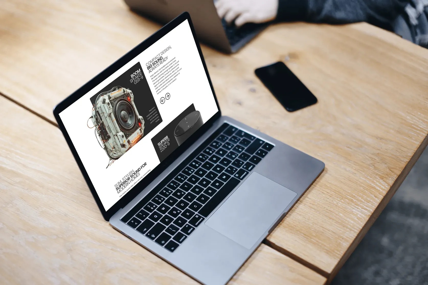 website laptop mockup